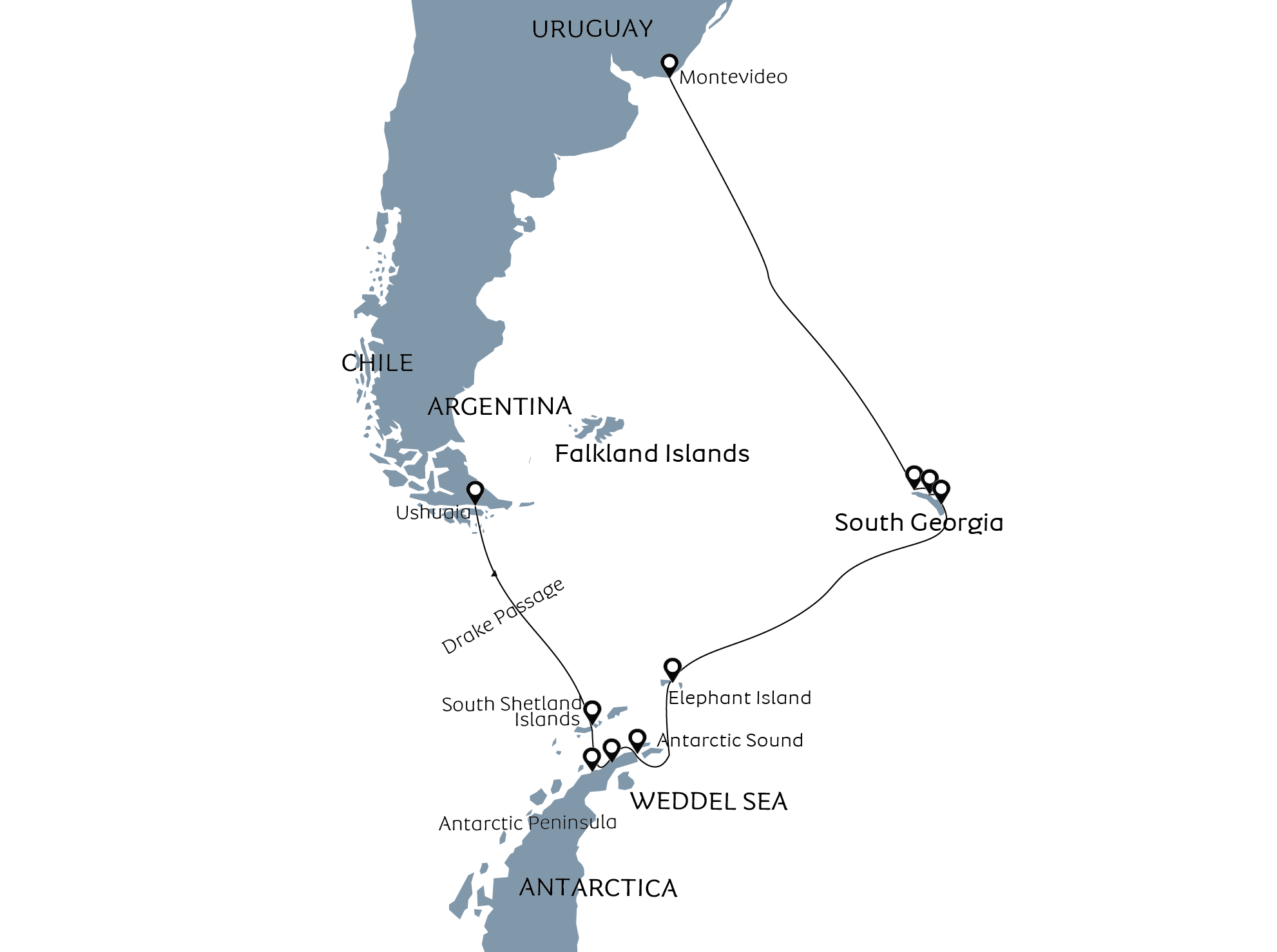 The Epic Antarctica and South Adventure Ocean Albatros